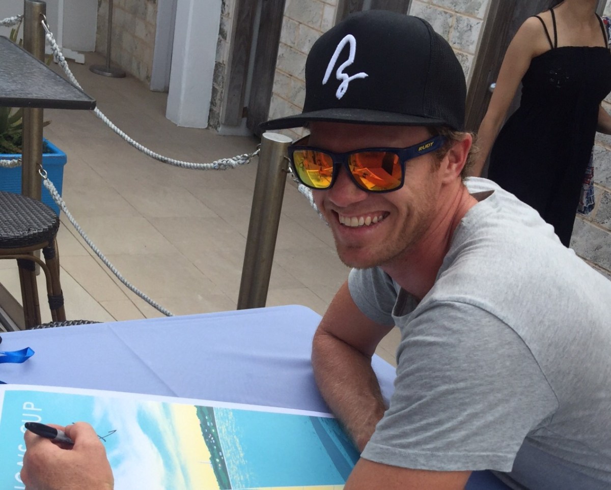 My favorite Helmsmen of the America’s Cup!&nbsp;Artemis.