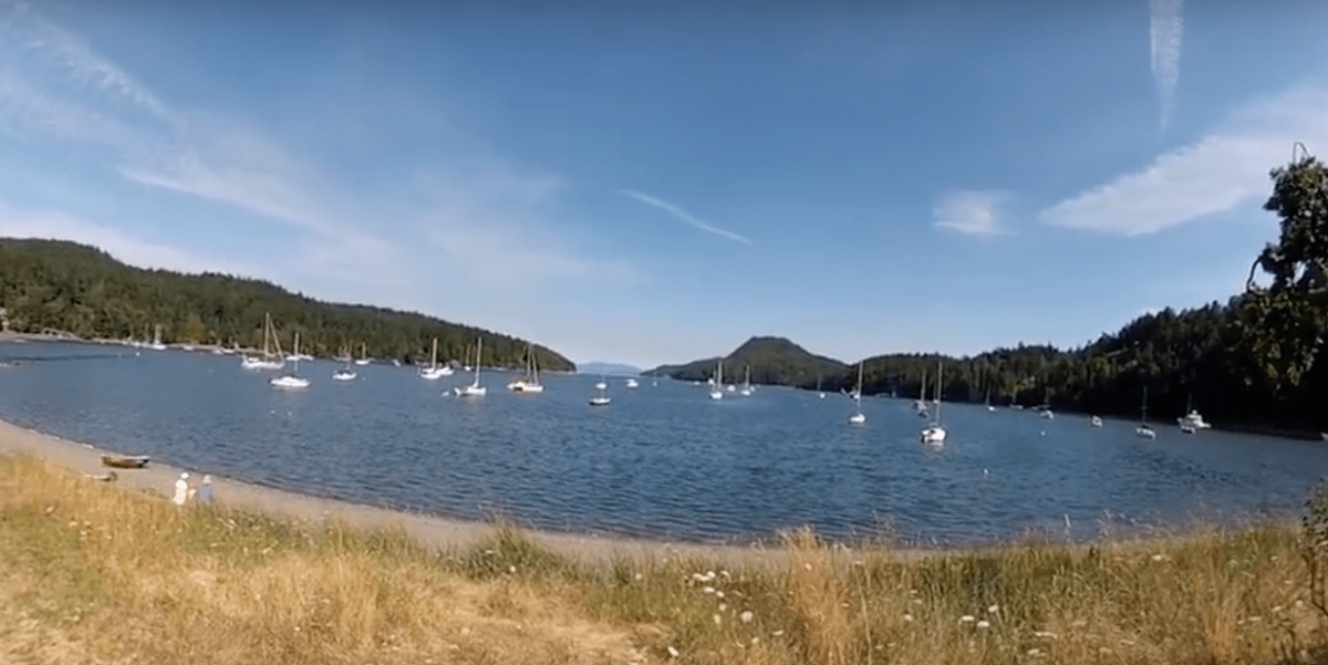 Pender Island Camp at Port Browning Marina, Gulf Island,&nbsp;Canada