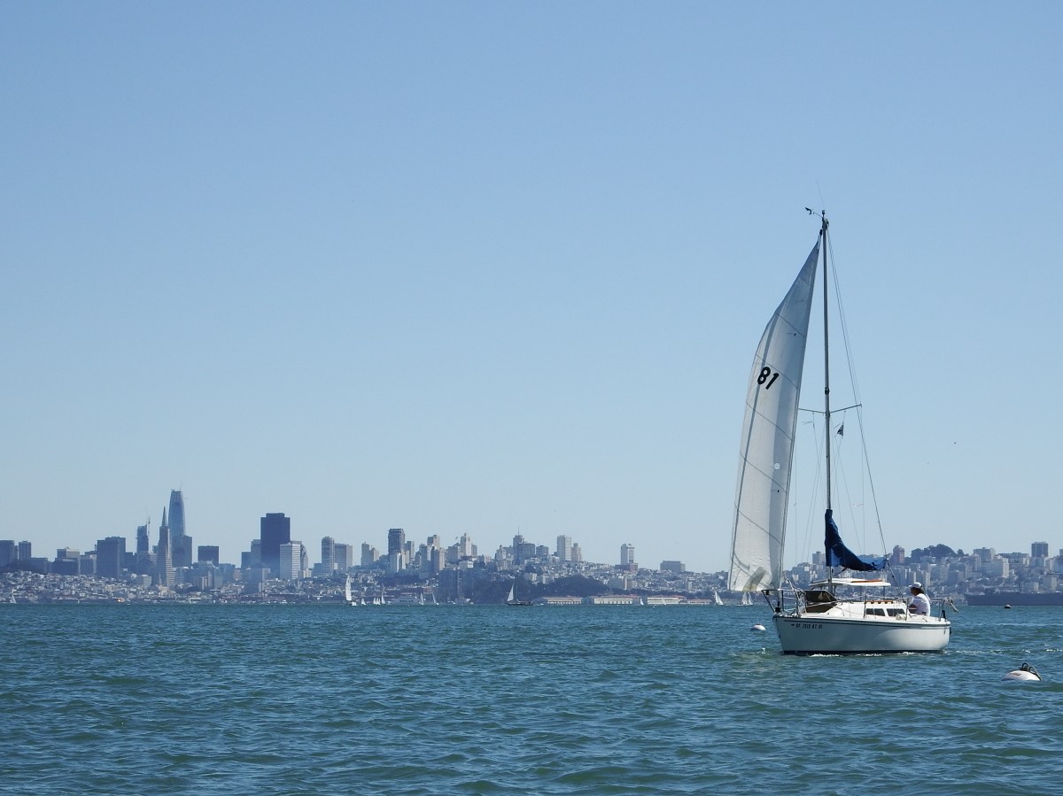 A few impressions taken from a ride with our new dinghy –&nbsp;Sausalito