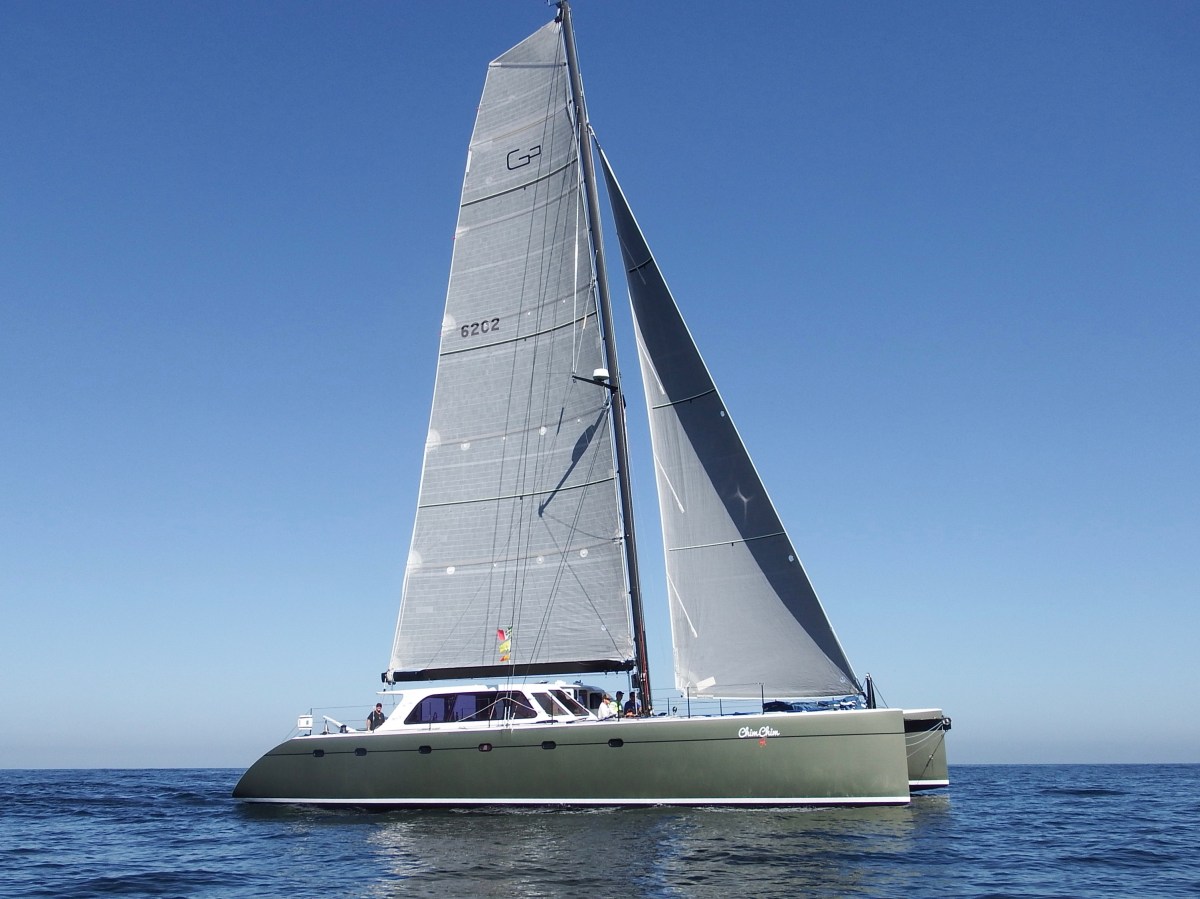 Gunboat CHIM CHIM crosses the finish line-> San Diego-Puerto Vallarta 2018&nbsp;race